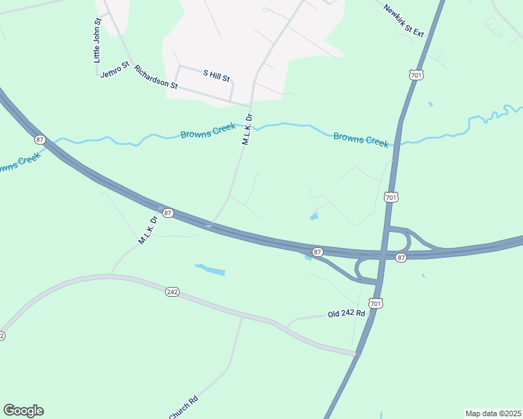 map of restaurants, bars, coffee shops, grocery stores, and more near 93 McDowell Road in Elizabethtown