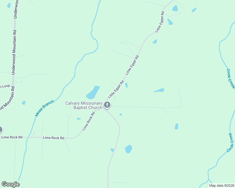 map of restaurants, bars, coffee shops, grocery stores, and more near 592-684 Little Egypt Road in Tuscumbia