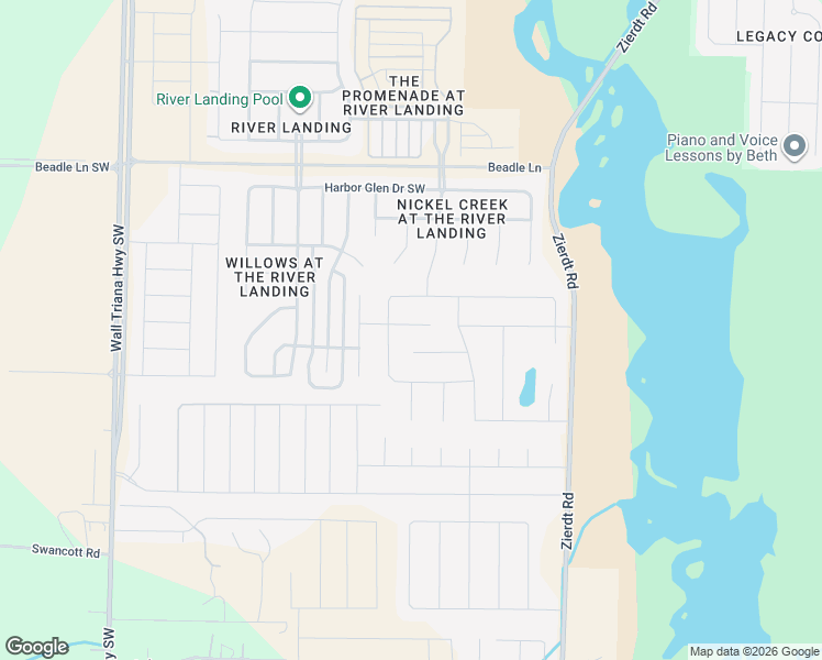 map of restaurants, bars, coffee shops, grocery stores, and more near 250 Caudle Drive in Madison