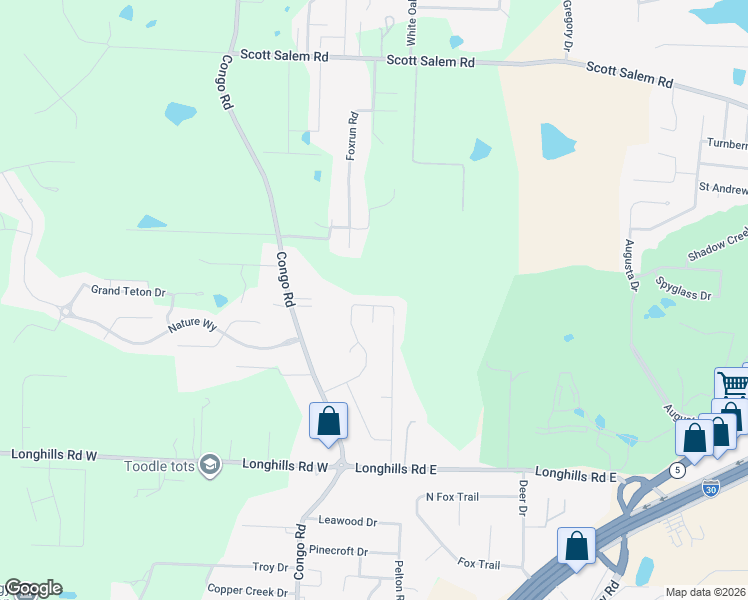 map of restaurants, bars, coffee shops, grocery stores, and more near 1626 Michael Drive in Benton