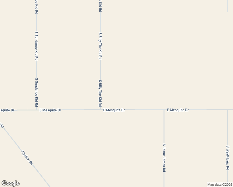 map of restaurants, bars, coffee shops, grocery stores, and more near East Mesquite Drive in Yucca