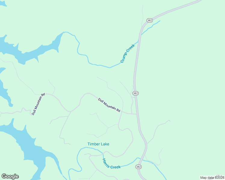 map of restaurants, bars, coffee shops, grocery stores, and more near North Harris Creek Drive in Gilmer County