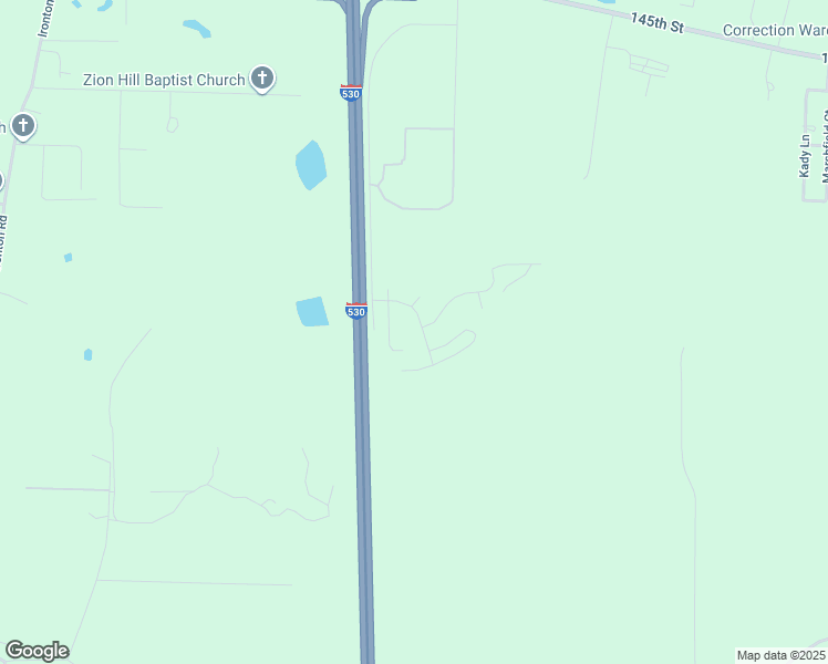 map of restaurants, bars, coffee shops, grocery stores, and more near 13222 Quail Bend Drive in Little Rock