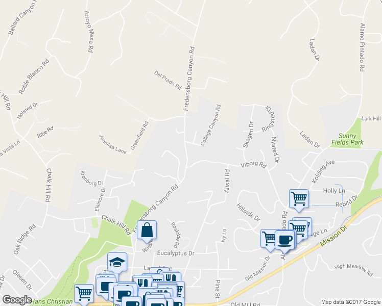 map of restaurants, bars, coffee shops, grocery stores, and more near 900 Fredensborg Canyon Road in Solvang
