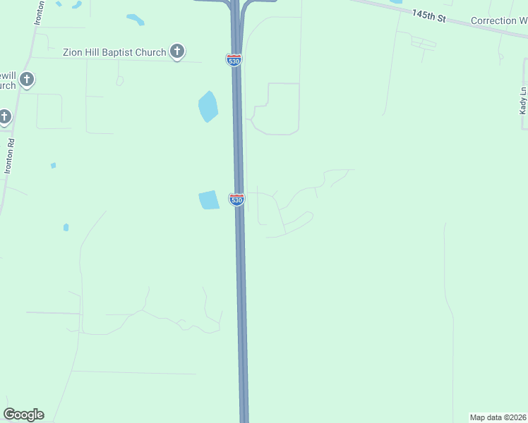 map of restaurants, bars, coffee shops, grocery stores, and more near 13222 Quail Bend Drive in Little Rock