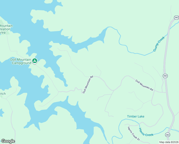 map of restaurants, bars, coffee shops, grocery stores, and more near 4 Carters Landing Way in Ellijay