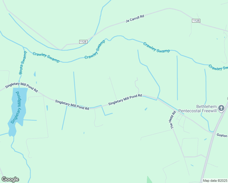 map of restaurants, bars, coffee shops, grocery stores, and more near Agnes C Singletary Drive in Bladen County