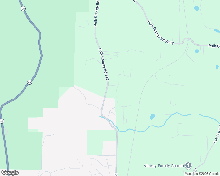 map of restaurants, bars, coffee shops, grocery stores, and more near 426 Polk Road 117 in Mena