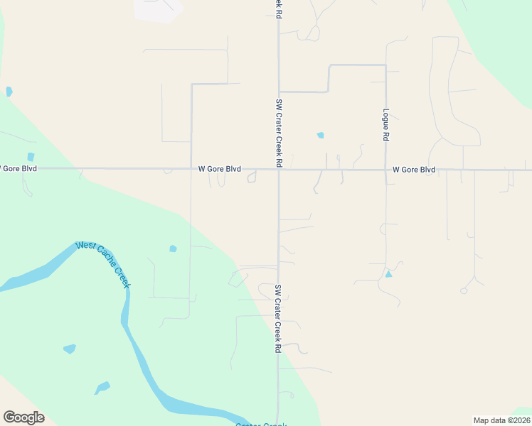 map of restaurants, bars, coffee shops, grocery stores, and more near 157 Southwest Crater Creek Road in Cache