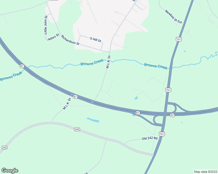 map of restaurants, bars, coffee shops, grocery stores, and more near 61 King Robinson Drive in Elizabethtown