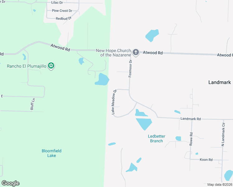 map of restaurants, bars, coffee shops, grocery stores, and more near 9 Lake Meadow Drive in Little Rock