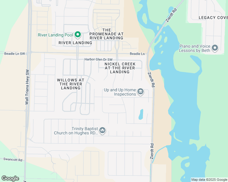 map of restaurants, bars, coffee shops, grocery stores, and more near 250 Caudle Drive in Madison