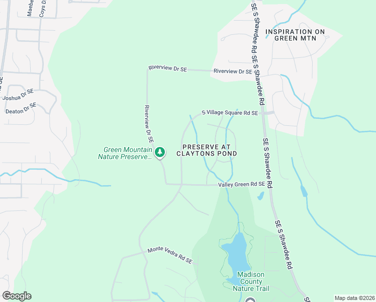 map of restaurants, bars, coffee shops, grocery stores, and more near 13213 South Village Square Road Southeast in Huntsville