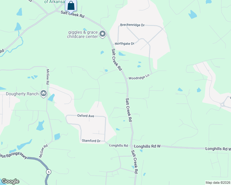 map of restaurants, bars, coffee shops, grocery stores, and more near 4565 Salt Creek Road in Benton