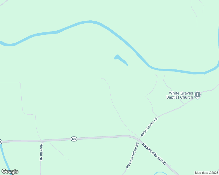 map of restaurants, bars, coffee shops, grocery stores, and more near 413 Poarch Farm Road Northeast in Ranger