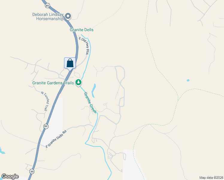 map of restaurants, bars, coffee shops, grocery stores, and more near 2871 Scenic Circle in Prescott
