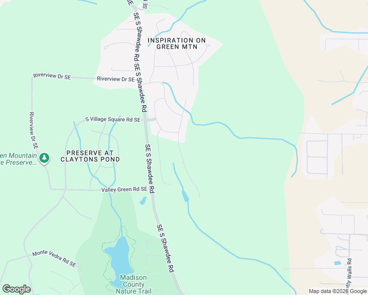 map of restaurants, bars, coffee shops, grocery stores, and more near 13220 South Shawdee Road Southeast in Huntsville