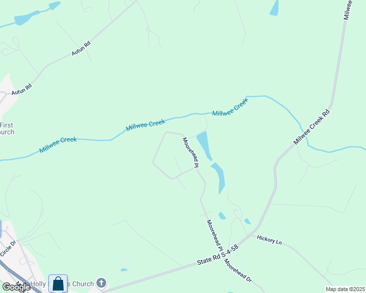 map of restaurants, bars, coffee shops, grocery stores, and more near 1222 Moorehead Place in Pendleton