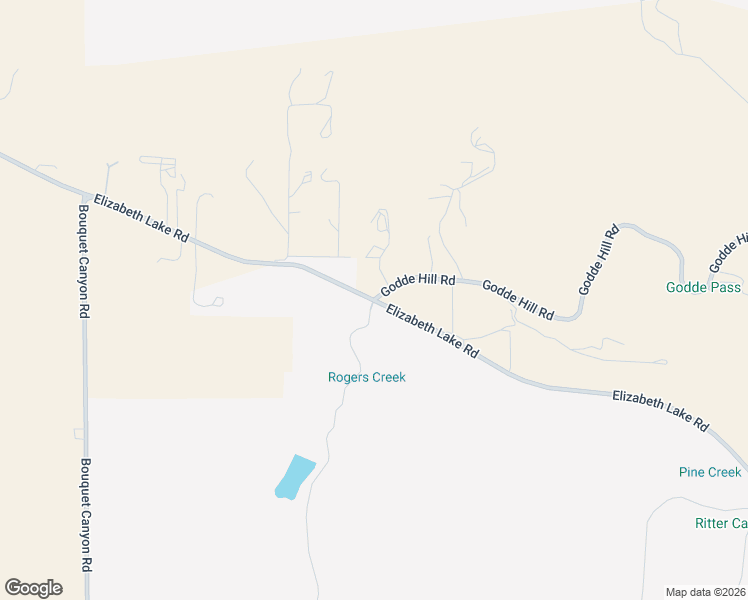 map of restaurants, bars, coffee shops, grocery stores, and more near Godde Hill Road in Palmdale