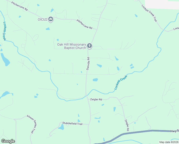 map of restaurants, bars, coffee shops, grocery stores, and more near 412 Danville Road in Hot Springs