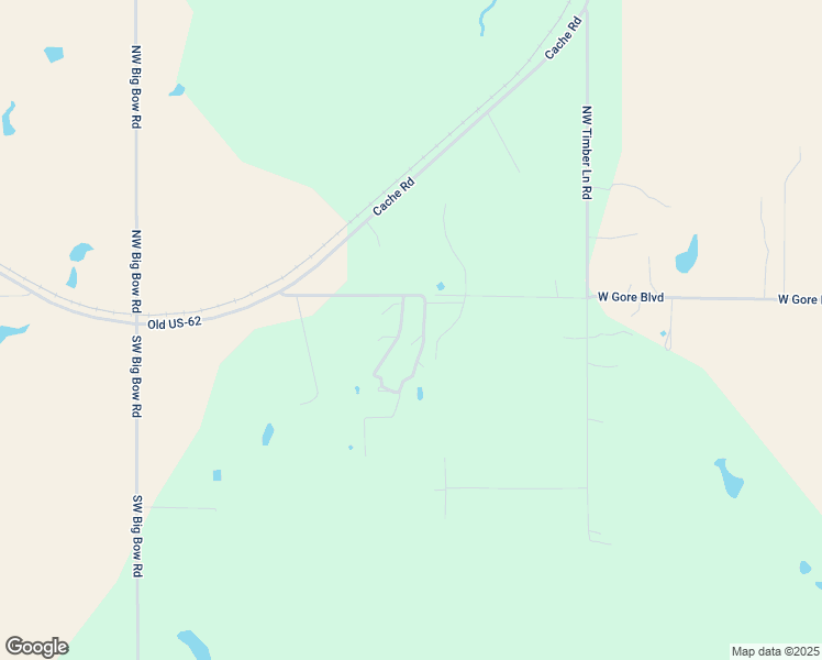 map of restaurants, bars, coffee shops, grocery stores, and more near 77 Southwest Oak Drive in Indiahoma