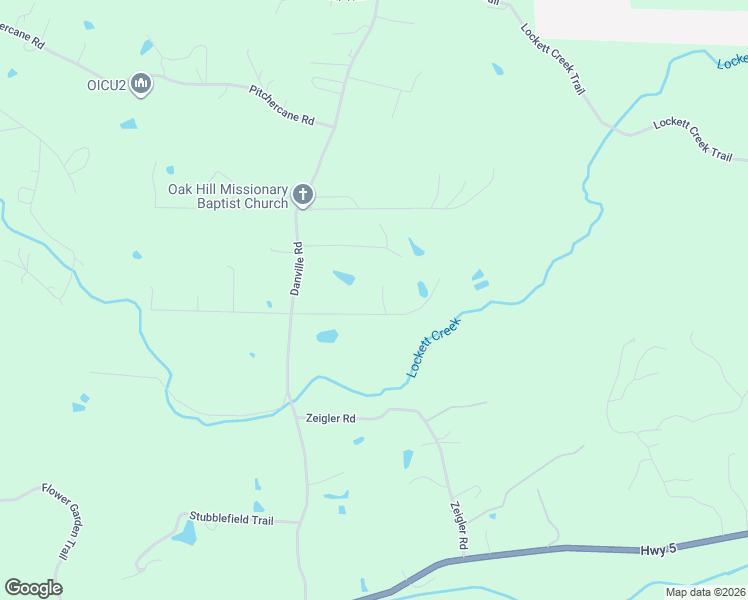 map of restaurants, bars, coffee shops, grocery stores, and more near 412 Danville Road in Hot Springs