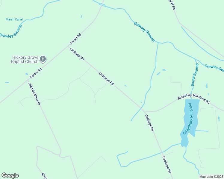 map of restaurants, bars, coffee shops, grocery stores, and more near 3003 Cabbage Road in Bladenboro
