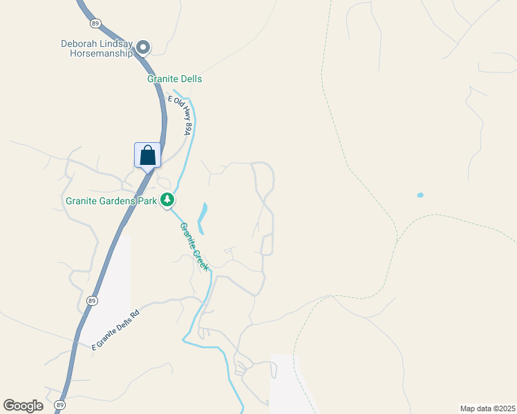 map of restaurants, bars, coffee shops, grocery stores, and more near 4600 Hilltop Circle in Prescott