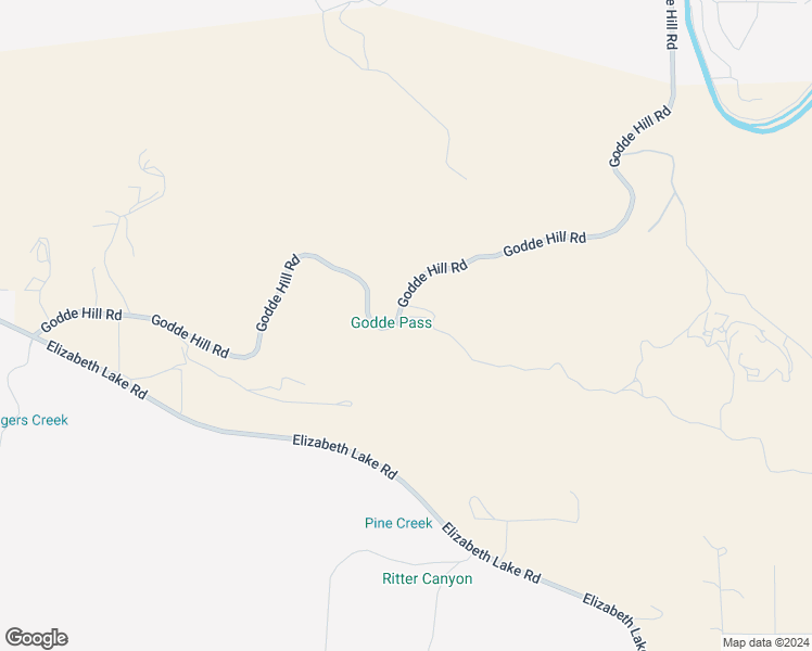 map of restaurants, bars, coffee shops, grocery stores, and more near Godde Hill Road in Palmdale