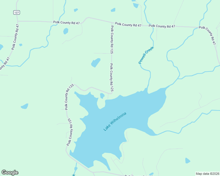 map of restaurants, bars, coffee shops, grocery stores, and more near 487 Polk County Road 125 in Mena