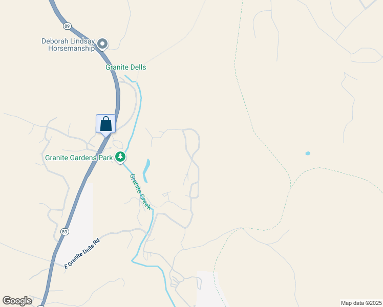 map of restaurants, bars, coffee shops, grocery stores, and more near 4621-4625 Granite Gardens Loop in Prescott