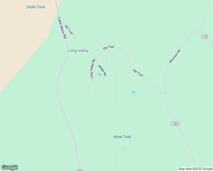 map of restaurants, bars, coffee shops, grocery stores, and more near 259 Ridge Road in Happy Jack