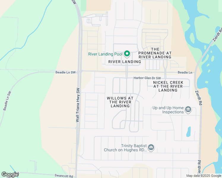 map of restaurants, bars, coffee shops, grocery stores, and more near 338 Harbor Glen Drive Southwest in Madison