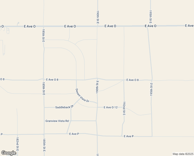 map of restaurants, bars, coffee shops, grocery stores, and more near East Avenue O 8 in Los Angeles County