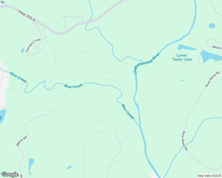 map of restaurants, bars, coffee shops, grocery stores, and more near 2347 Dean Mountain Road in Cleveland