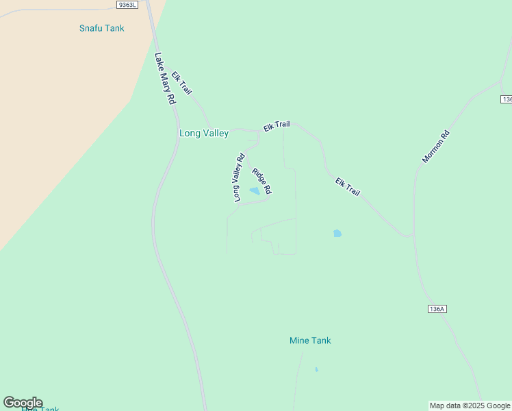 map of restaurants, bars, coffee shops, grocery stores, and more near 259 Ridge Road in Happy Jack