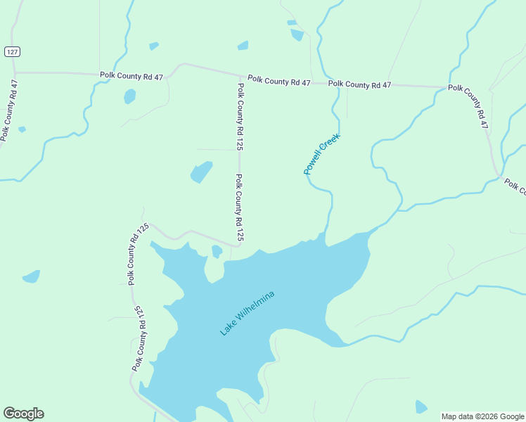 map of restaurants, bars, coffee shops, grocery stores, and more near 487 Polk County Road 125 in Mena