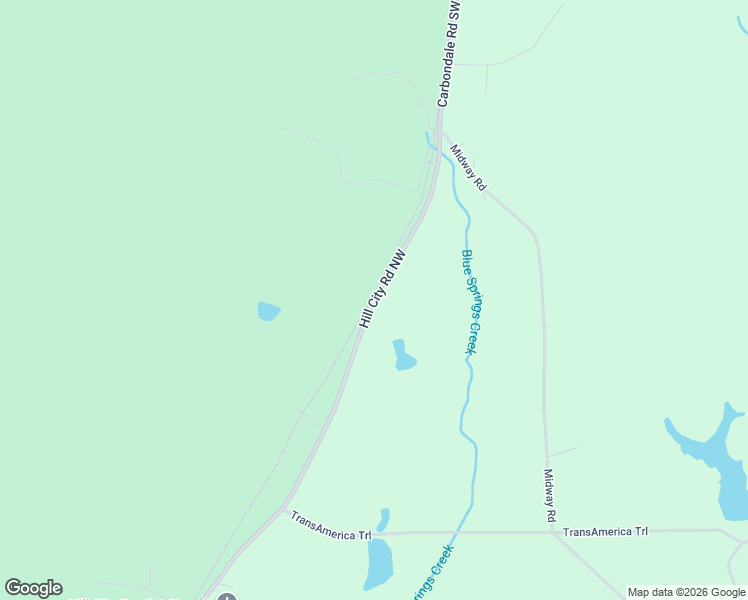 map of restaurants, bars, coffee shops, grocery stores, and more near 1938 Hill City Road Northwest in Resaca
