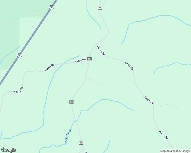map of restaurants, bars, coffee shops, grocery stores, and more near Rock Creek Road in Tuscumbia