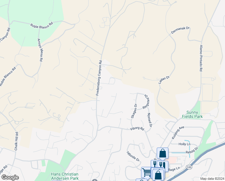map of restaurants, bars, coffee shops, grocery stores, and more near 991 College Canyon Road in Solvang