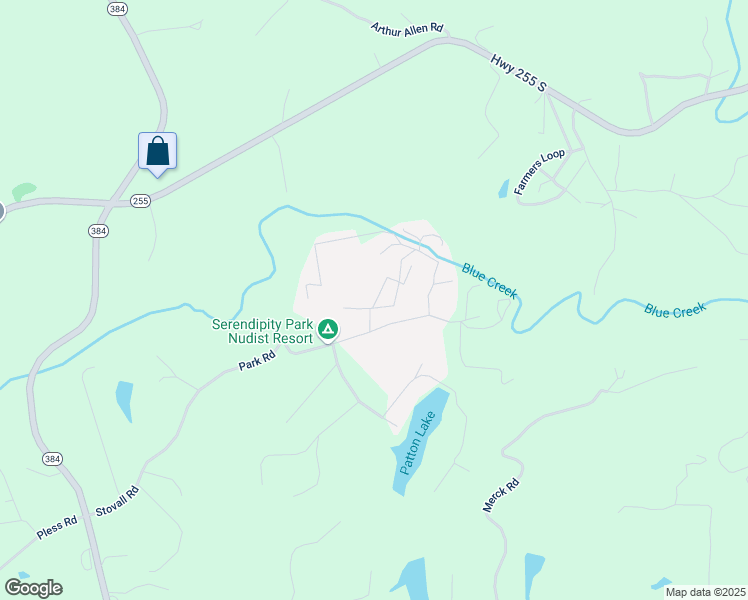 map of restaurants, bars, coffee shops, grocery stores, and more near 75 Mountain Creek Circle in Cleveland