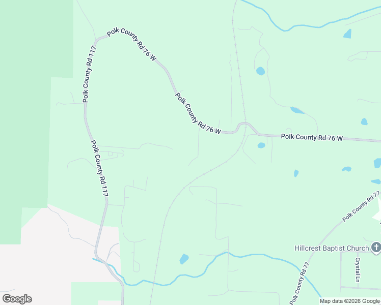 map of restaurants, bars, coffee shops, grocery stores, and more near 136 Anderson Lane in Mena