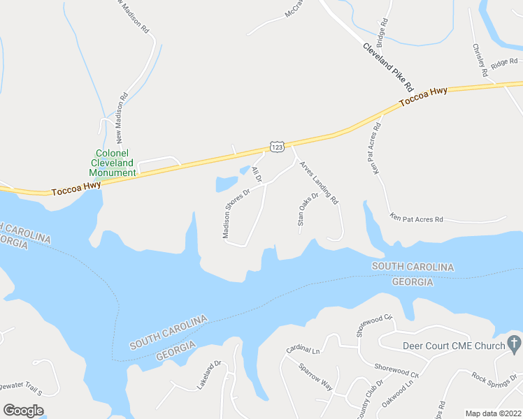 map of restaurants, bars, coffee shops, grocery stores, and more near 259 Madison Shores Drive in Westminster
