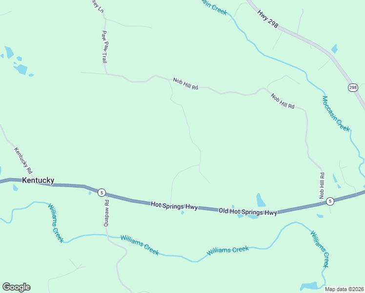 map of restaurants, bars, coffee shops, grocery stores, and more near Unnamed Road in Benton