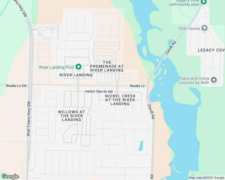 map of restaurants, bars, coffee shops, grocery stores, and more near 202 Harbor Glen Drive Southwest in Madison
