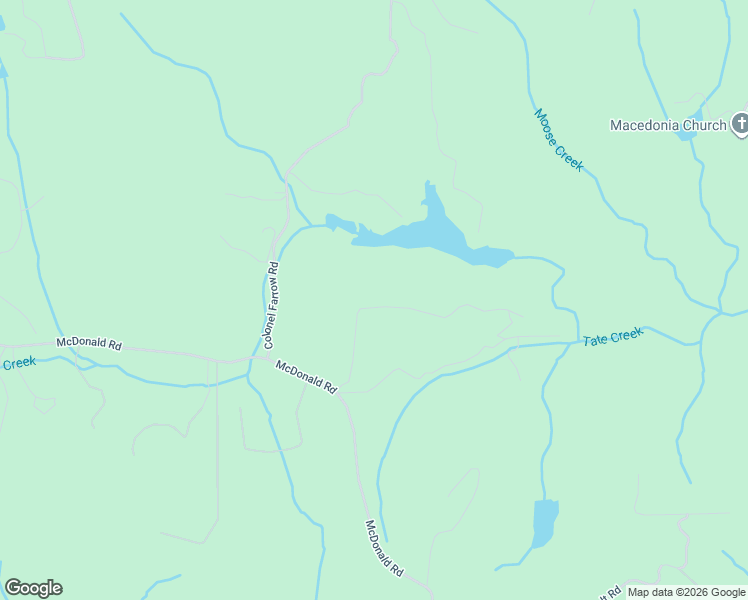 map of restaurants, bars, coffee shops, grocery stores, and more near 195 Hound Dog Lane in Dahlonega