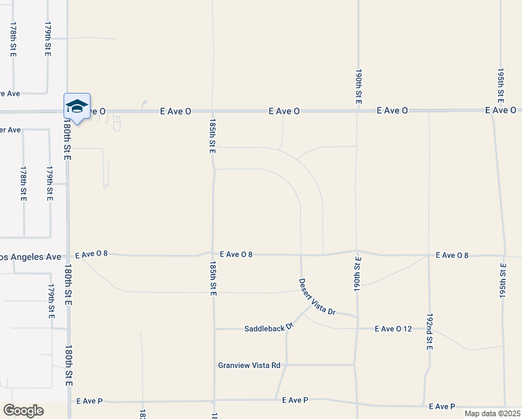 map of restaurants, bars, coffee shops, grocery stores, and more near in Lake Los Angeles