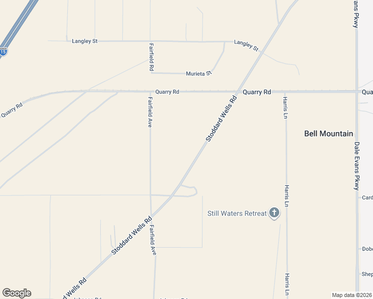 map of restaurants, bars, coffee shops, grocery stores, and more near 19876 Stoddard Wells Road in Apple Valley