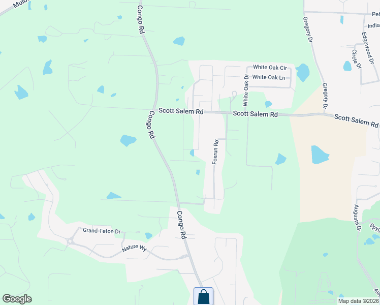 map of restaurants, bars, coffee shops, grocery stores, and more near 1505 Del Rey Court in Benton