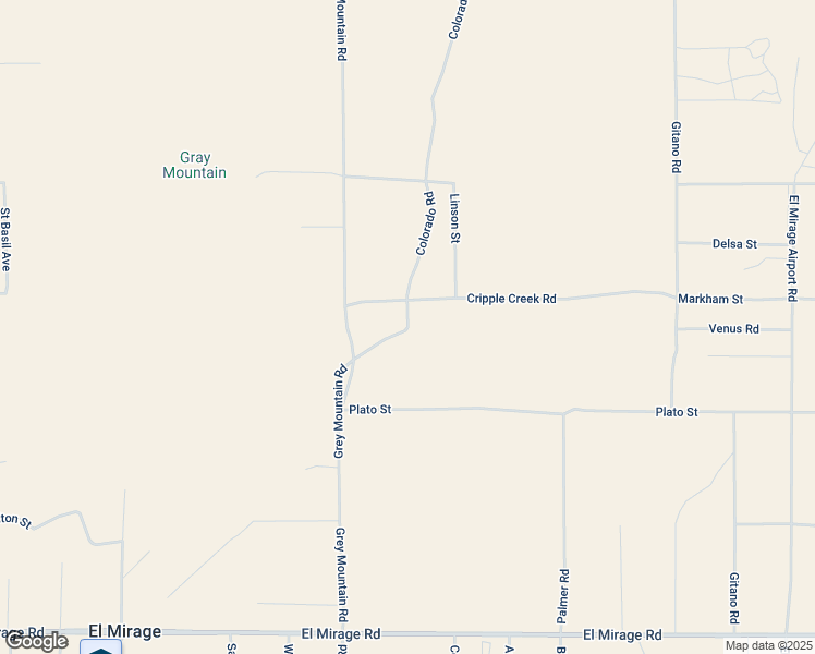 map of restaurants, bars, coffee shops, grocery stores, and more near Colorado Road in San Bernardino County